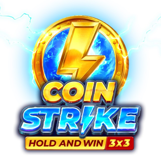 Coin Strike: Hold and Win game by Playson – logo hosted on Mega Riches Casino