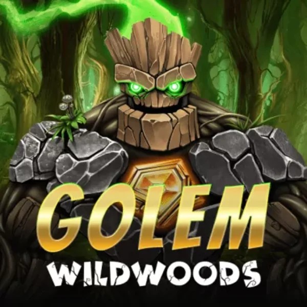 Golem Wildwoods online game logo by BF Games on mega-richescasino.uk.com