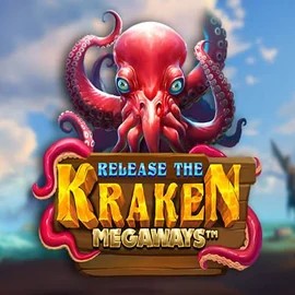 Release the Kraken Megaways logo by Pragmatic Play Mega Riches Casino